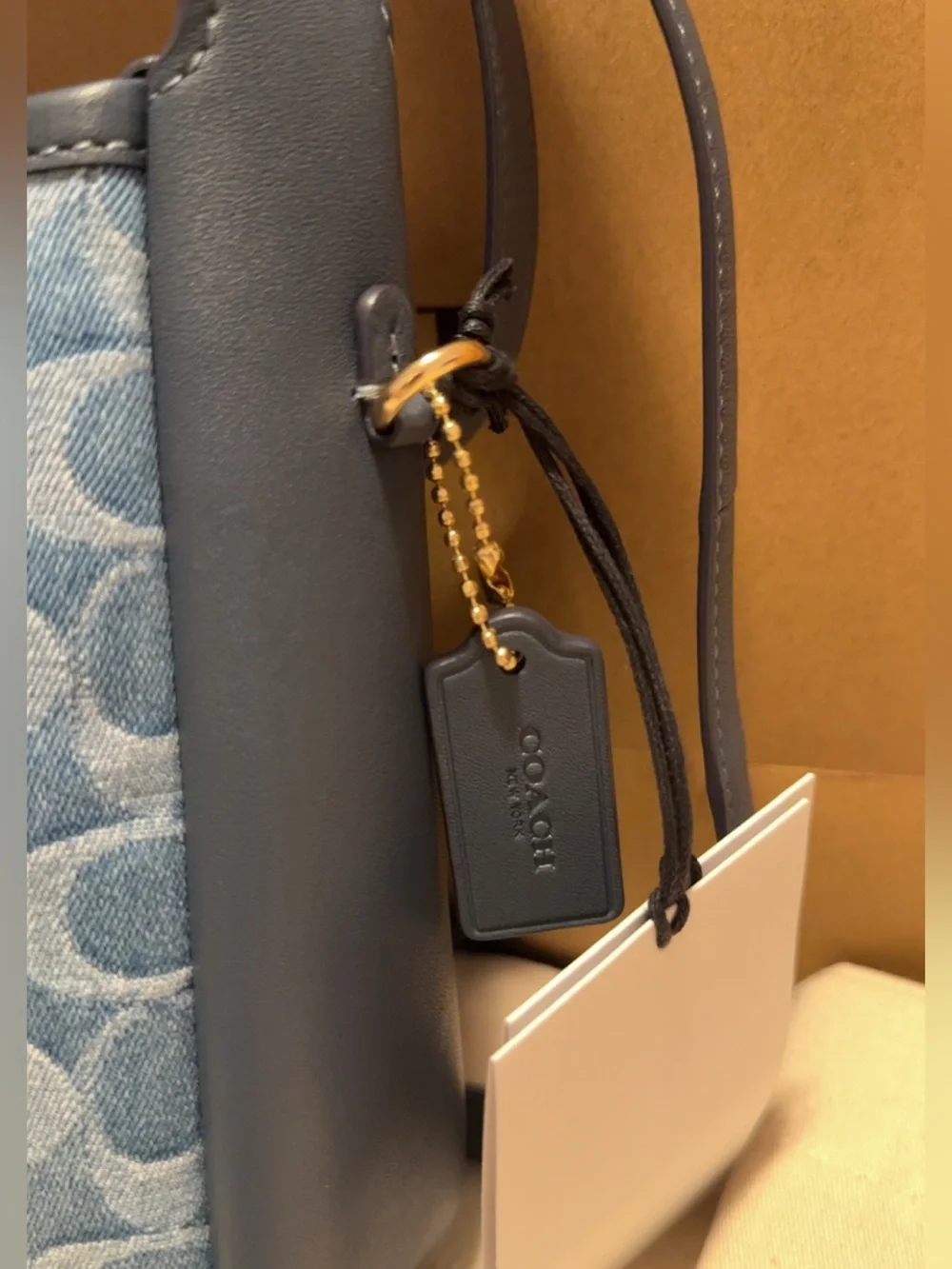 Hadley Small Crossbody in Signature Denim